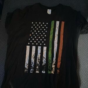 Port and company flag shirt